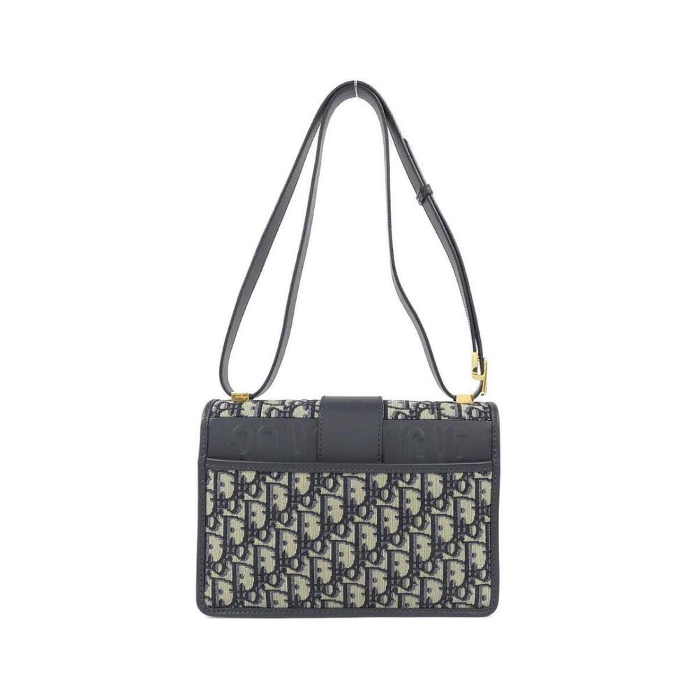 Dior Christian OBLIQUE Montaigne Shoulder  Bag Blue